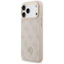 Kryt Guess 4G Strass Logo iPhone 17 Pro Max - růžová