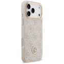 Kryt Guess 4G Strass Logo iPhone 17 Pro Max - růžová