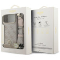 Kryt Guess 4G Strass Logo iPhone 17 Pro Max - růžová