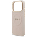 Kryt Guess Peony Hot Stamp MagSafe pro iPhone 17 Pro - pink