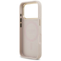Kryt Guess Peony Hot Stamp MagSafe pro iPhone 17 Pro - pink