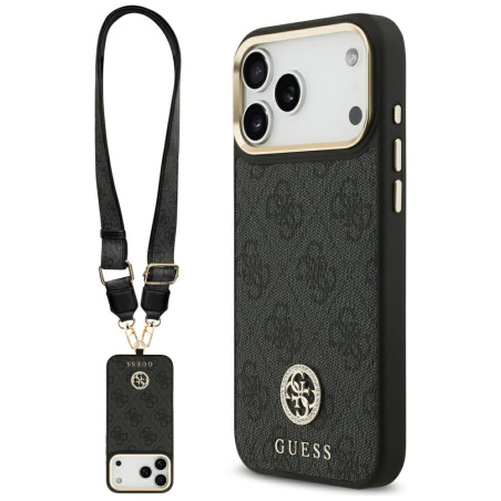 Kryt Guess MagSafe pro iPhone 17 Pro Max - black
