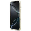 Kryt Guess Grained Strass Logo iPhone 17 Pro Max - béžový