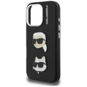 Kryt Karl Lagerfeld FW Grained pro iPhone 16 Pro – černý