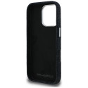Kryt Karl Lagerfeld FW Jeans Logo iPhone 16 Pro – černý