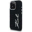 Kryt Karl Lagerfeld FW JEANS SIGNATURE iPhone 16 Pro Max - černý