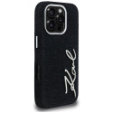 Kryt Karl Lagerfeld FW JEANS SIGNATURE iPhone 16 Pro Max - černý