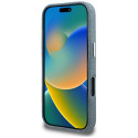 Kryt Karl Lagerfeld FW JEANS SIGNATURE LOGO iPhone 16 Pro modrý