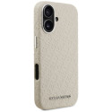Kryt Karl Lagerfeld FW STAMPED iPhone 16 - béžový