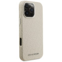 Kryt Karl Lagerfeld FW Stamped pro iPhone 16 Pro - beige