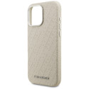 Kryt Karl Lagerfeld FW Stamped pro iPhone 16 Pro - beige