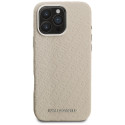 Kryt Karl Lagerfeld FW Stamped pro iPhone 16 Pro Max - béžový