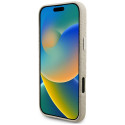 Kryt Karl Lagerfeld FW Stamped pro iPhone 16 Pro Max - béžový