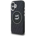 Kryt Karl Lagerfeld IML CHOUPETTE HEAD LOGO iPhone 16 černý