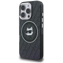 Kryt Karl Lagerfeld IML Choupette pro iPhone 16 Pro Max - černý