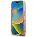 Kryt Karl Lagerfeld CHOUPETTE HEAD LOGO iPhone 16 Pro - růžová