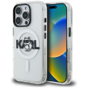 Kryt Karl Lagerfeld CHOUPETTE SKETCH iPhone 16 Pro - clear