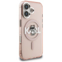 Kryt Karl Lagerfeld CHOUPETTE IML pro iPhone 16 - pink