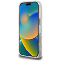 Kryt Karl Lagerfeld IML Glitter iPhone 16 Pro - šedý