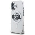 Kryt Karl Lagerfeld MagSafe iPhone 16 – transparentní