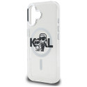 Kryt Karl Lagerfeld MagSafe iPhone 16 – transparentní