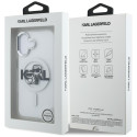 Kryt Karl Lagerfeld MagSafe iPhone 16 – transparentní