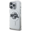 Kryt Karl Lagerfeld IML Glitter pro iPhone 16 Pro - clear