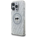 Kryt Karl Lagerfeld KARL HEAD pro iPhone 16 Pro - šedá