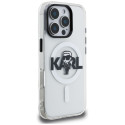 Kryt Karl Lagerfeld IML Karl Sketch Logo pro iPhone 16 Pro Max clear