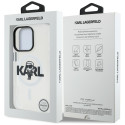 Kryt Karl Lagerfeld IML Karl Sketch Logo pro iPhone 16 Pro Max clear