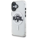 Kryt Karl Lagerfeld IML Karl Sketch Logo pro iPhone 16 - čirý