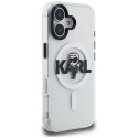 Kryt Karl Lagerfeld IML Karl Sketch Logo pro iPhone 16 - čirý