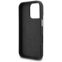 Kryt Karl Lagerfeld Initial & Metal Logo MagSafe iPhone 16 Pro černý