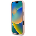 Kryt Karl Lagerfeld INITIAL & METAL iPhone 16 - růžový