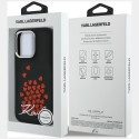 Kryt Karl Lagerfeld iPhone 16 Pro (MagSafe) – černý