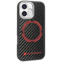 Kryt Audi RSQ Carbon Fiber Sport pro iPhone 17 - černý