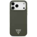 Kryt Guess TRIANGLE pro iPhone 17 Pro Max - zelená