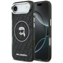 Kryt Karl Lagerfeld IML pro iPhone 17 Air - černý
