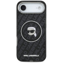Kryt Karl Lagerfeld IML pro iPhone 17 Air - černý