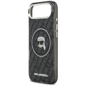 Kryt Karl Lagerfeld IML pro iPhone 17 Air - černý
