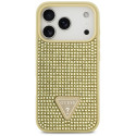 Kryt Guess TRIANGLE iPhone 17 Pro - zlatá