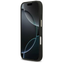 Kryt Guess 4G Logo Plate MagSafe iPhone 17 - černý