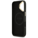Kryt Guess 4G Logo Plate MagSafe iPhone 17 - černý