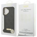 Kryt Guess 4G Logo Plate MagSafe iPhone 17 - černý