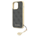 Kryt Guess 4G Charms pro iPhone 13 Pro Max – šedá