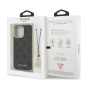 Kryt Guess 4G Charms pro iPhone 13 Pro Max – šedá