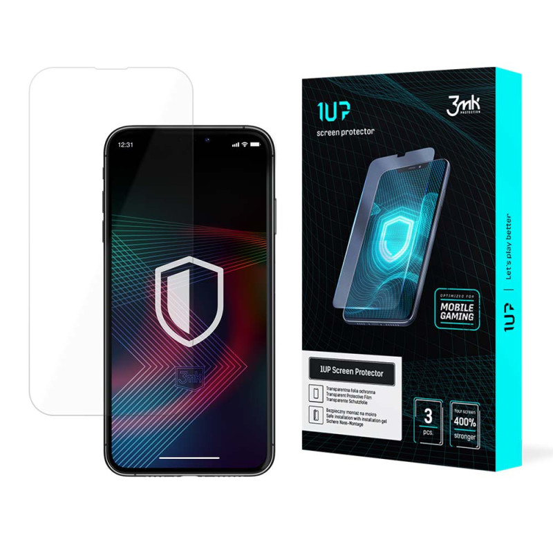 Ochranné sklo 3mk 1UP pro iPhone 14 Pro Max - čiré