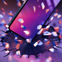 3mk Rainbow Privacy ochranné sklo iPhone 16 Pro