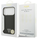 Kryt Guess Grained Triangle pro iPhone 17 Pro Max - black