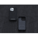 NJORD Vindur MagSafe Kryt z lososí kůže pro iPhone 13 Pro Max, tmavě šedý